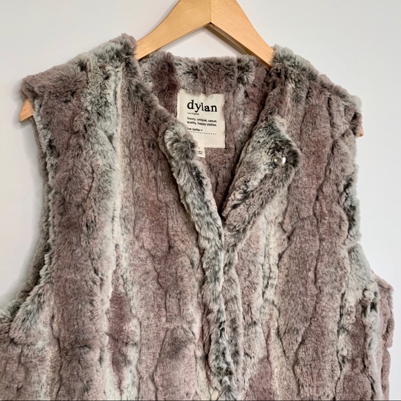 Dylan Faux Fur Vest - Picture 4 of 14